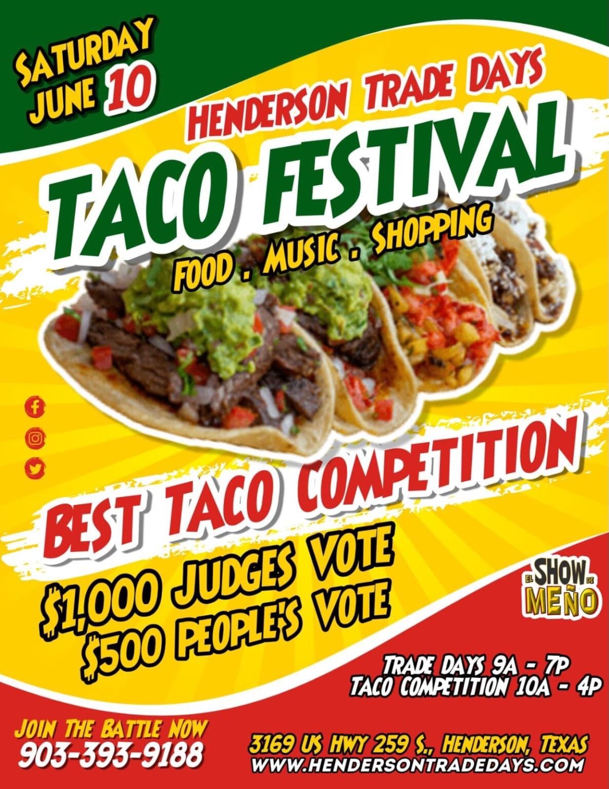 Henderson Trade Days Flea Market in Henderson, Texas